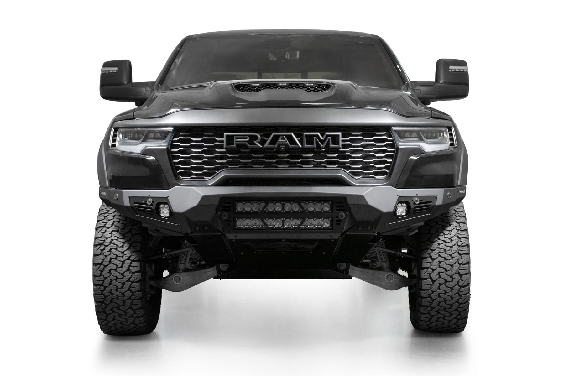 Mopar Rho Rambar 2025-2026 Ram RHO Dual 20-Inch Light Bar Bomber Front Bumper | ADD Offroad