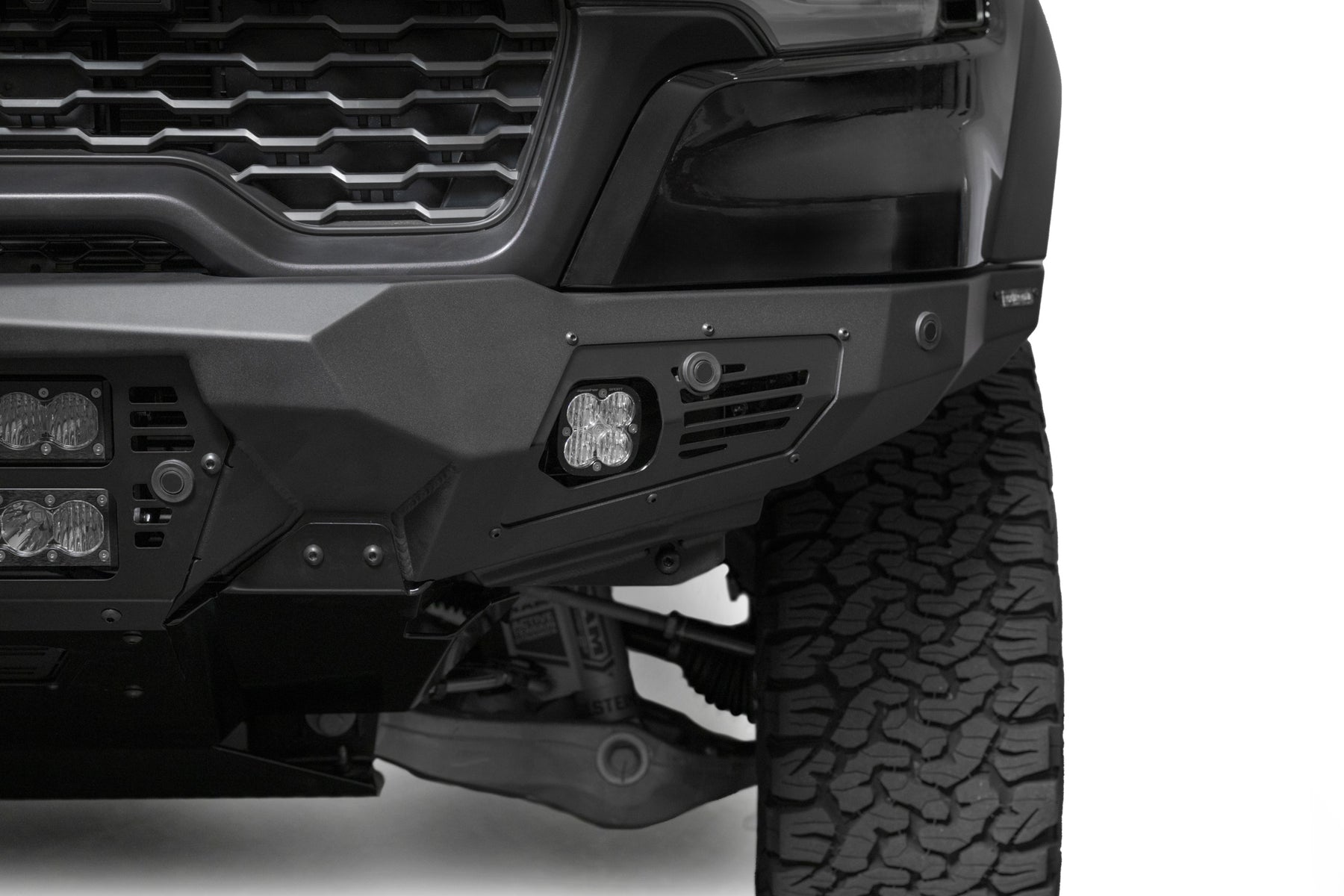 Ram Rho Front End 2025-2026 Ram RHO Dual 20-Inch Light Bar Bomber Front Bumper | ADD Offroad