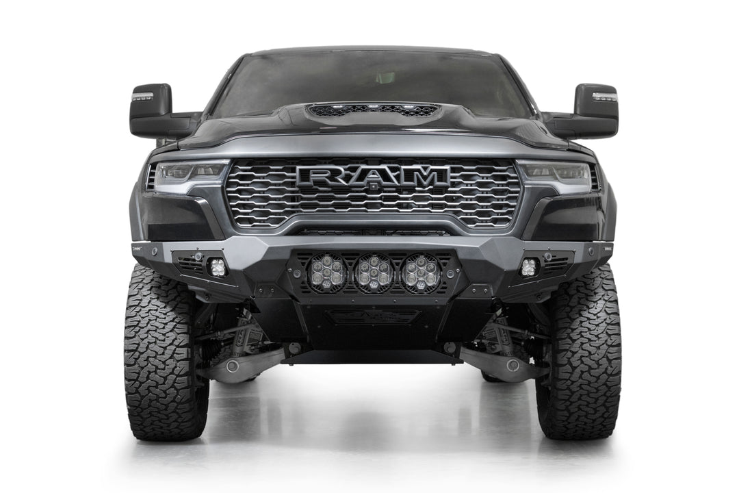Ram Rho Front 2025-2026 Ram RHO Baja Designs Bomber Front Bumper | ADD Offroad