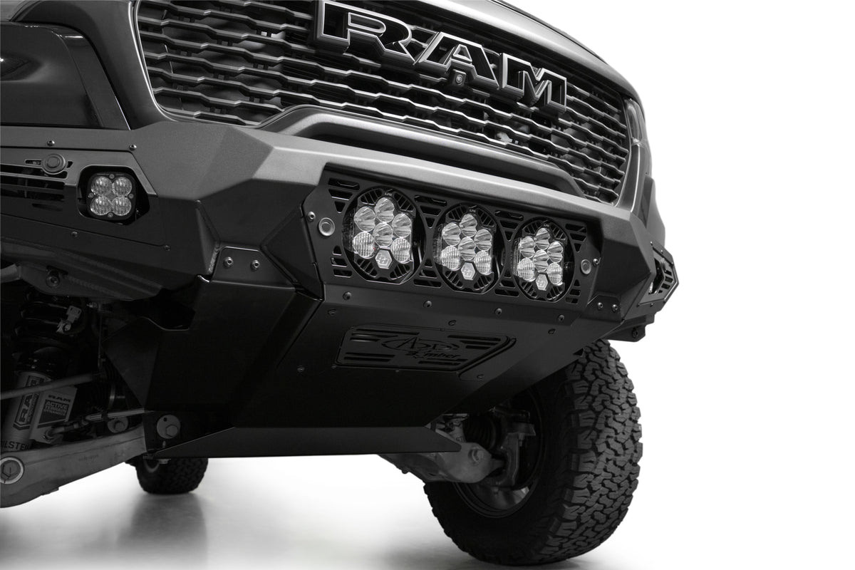 Ram Rho Front End 2025-2026 Ram RHO Baja Designs Bomber Front Bumper | ADD Offroad