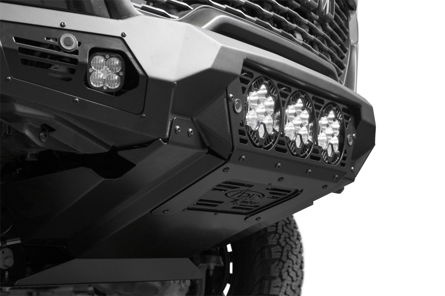 Ram Rho Front End 2025-2026 Ram RHO Baja Designs Bomber Front Bumper | ADD Offroad
