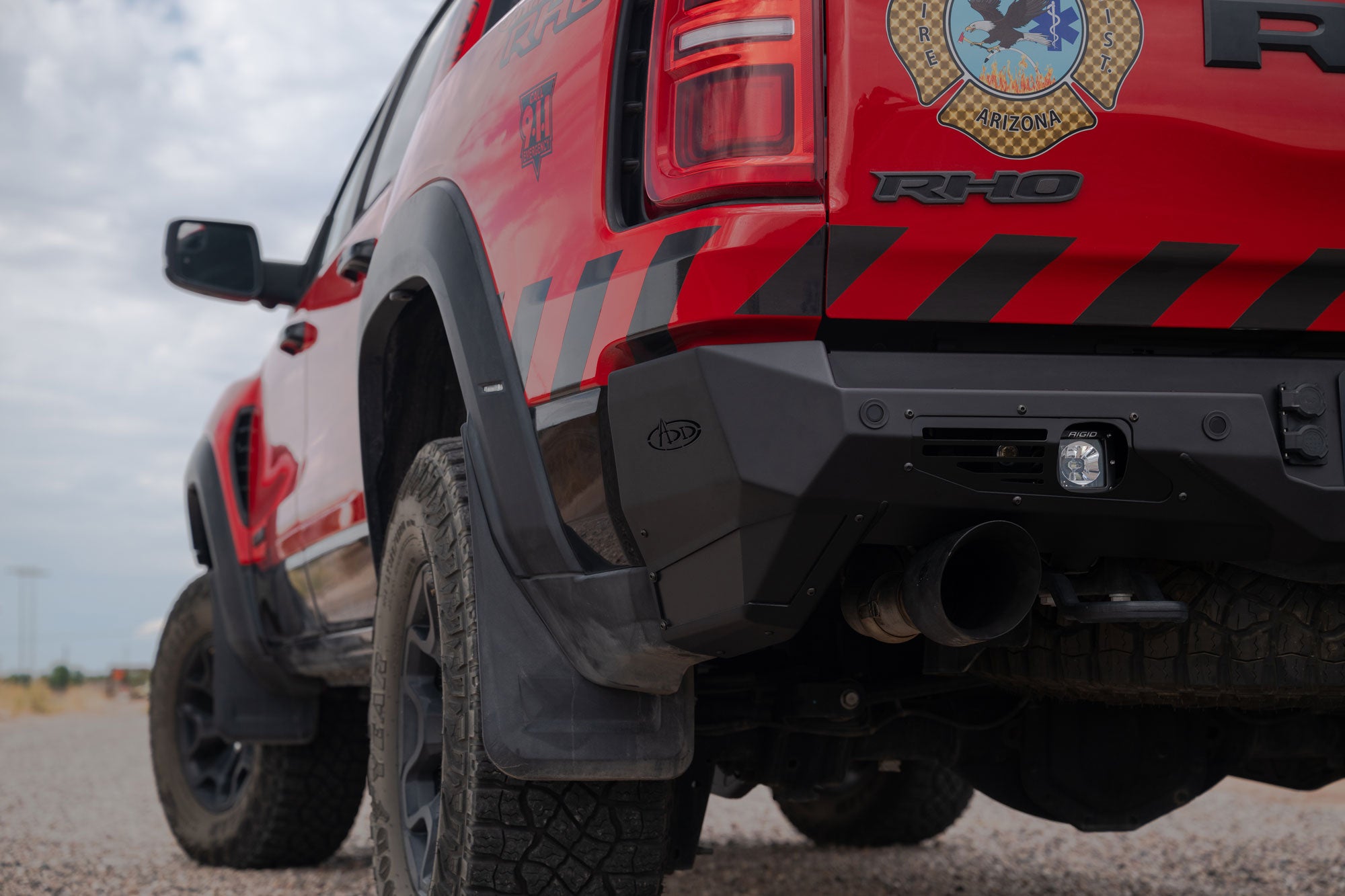 2025 Ram RHO Bomber Rear Bumper