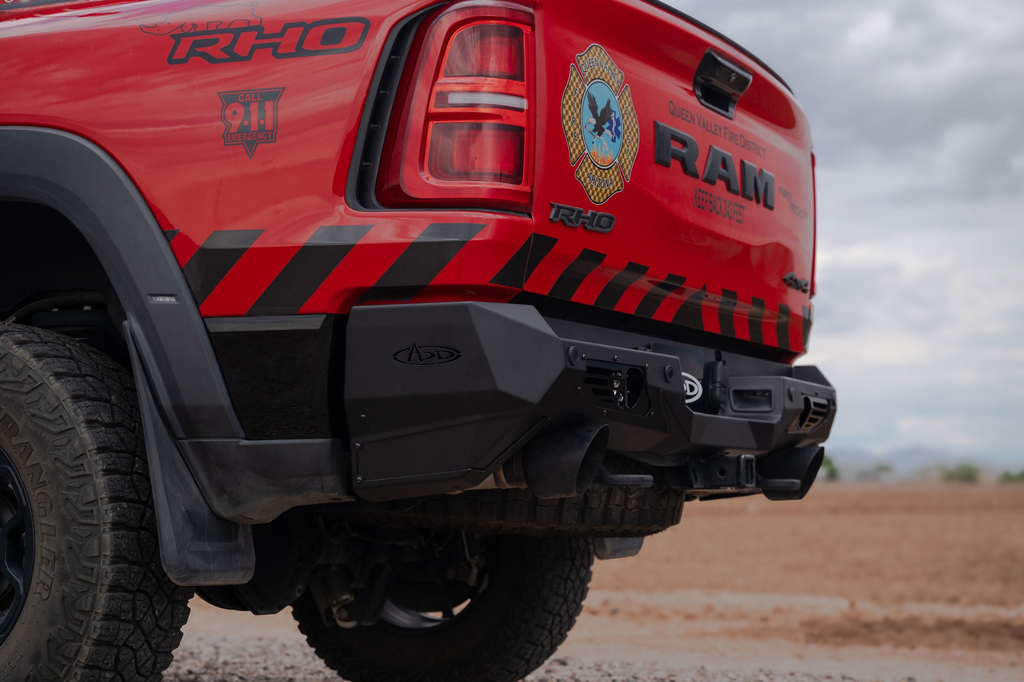 2025 Ram RHO Bomber Rear Bumper