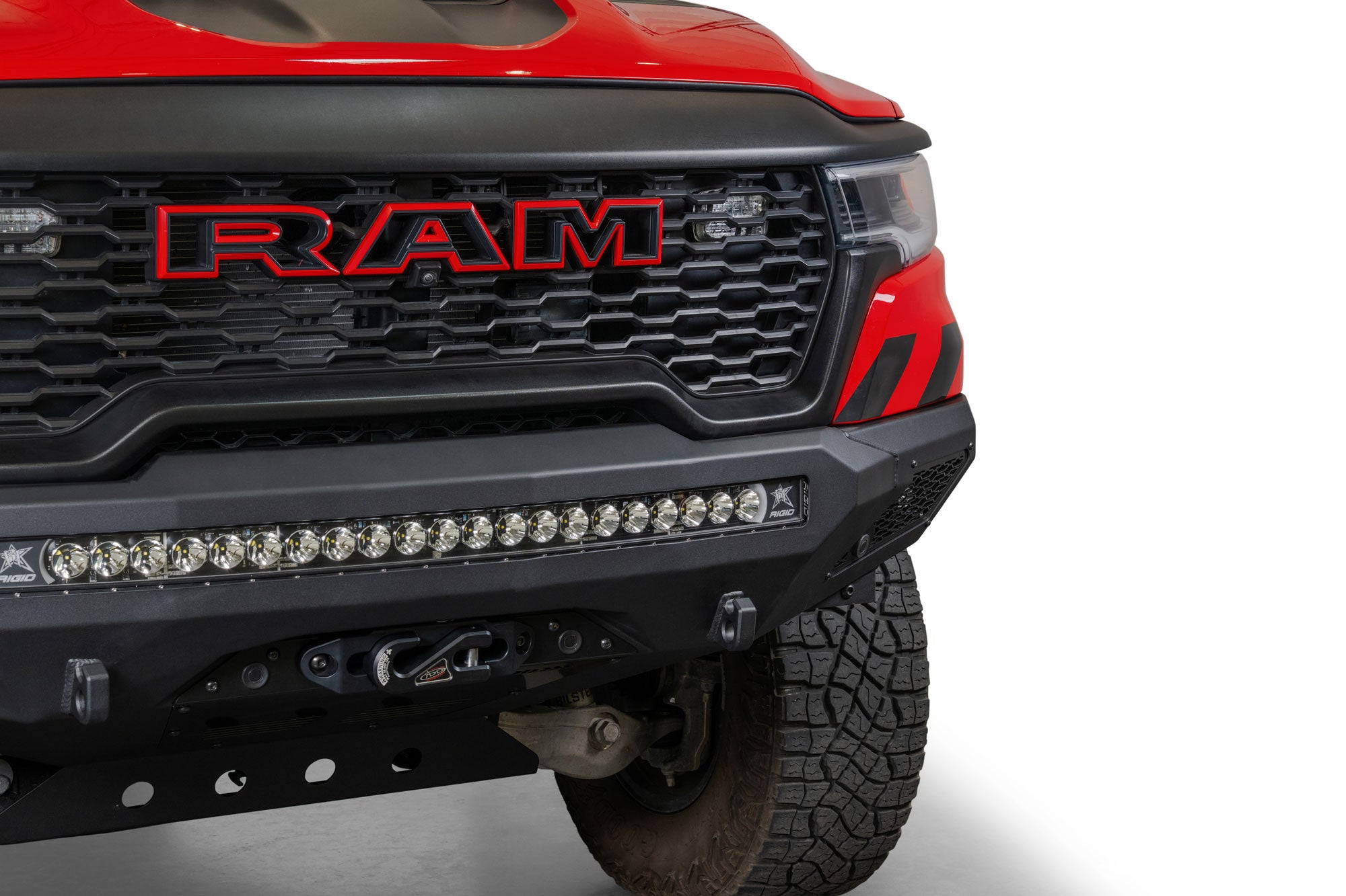 2025 Ram RHO Stealth Fighter Front Bumper Winch Kit