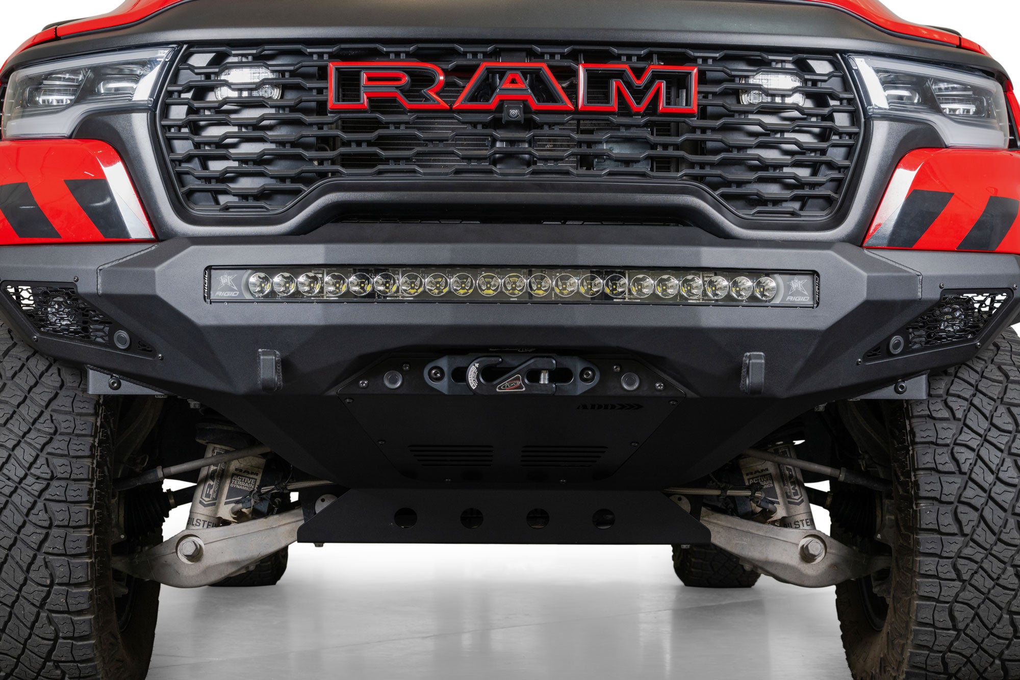 2025 Ram RHO Stealth Fighter Front Bumper Winch Kit