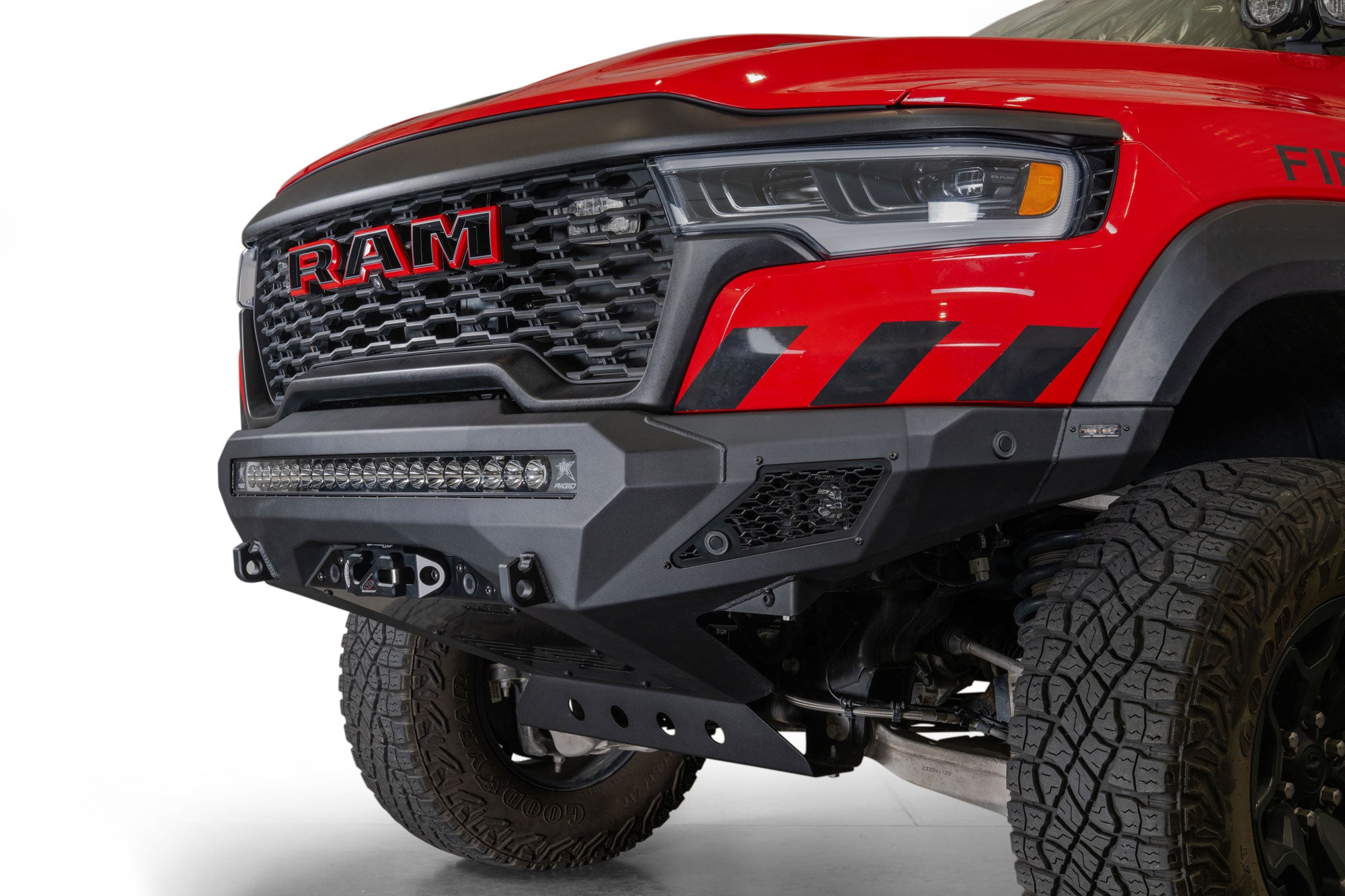 2025 Ram RHO Stealth Fighter Front Bumper Winch Kit