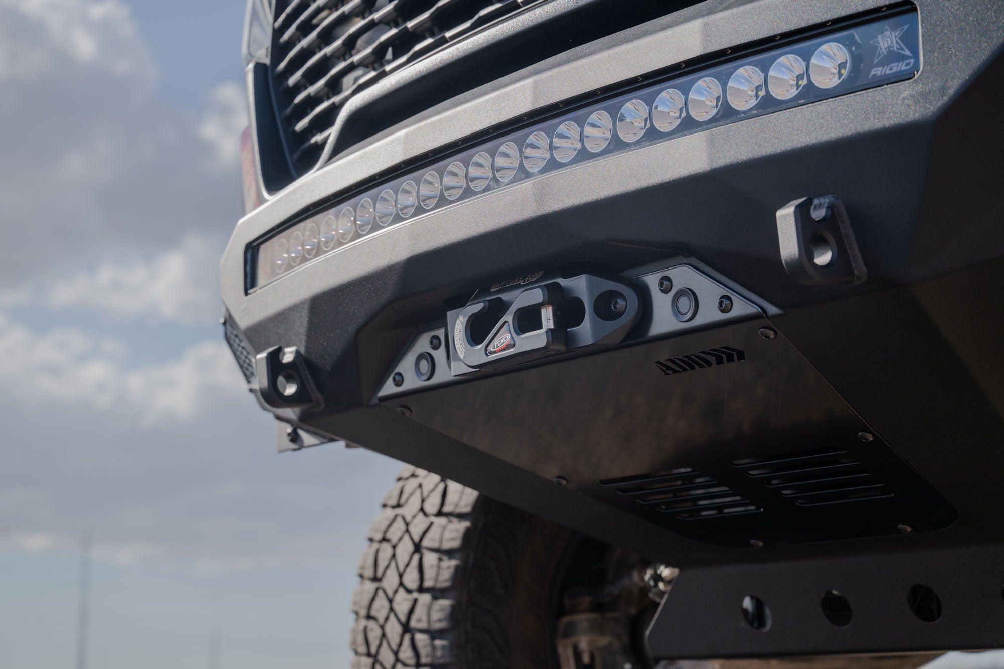 2025 Ram RHO Stealth Fighter Front Bumper Winch Kit