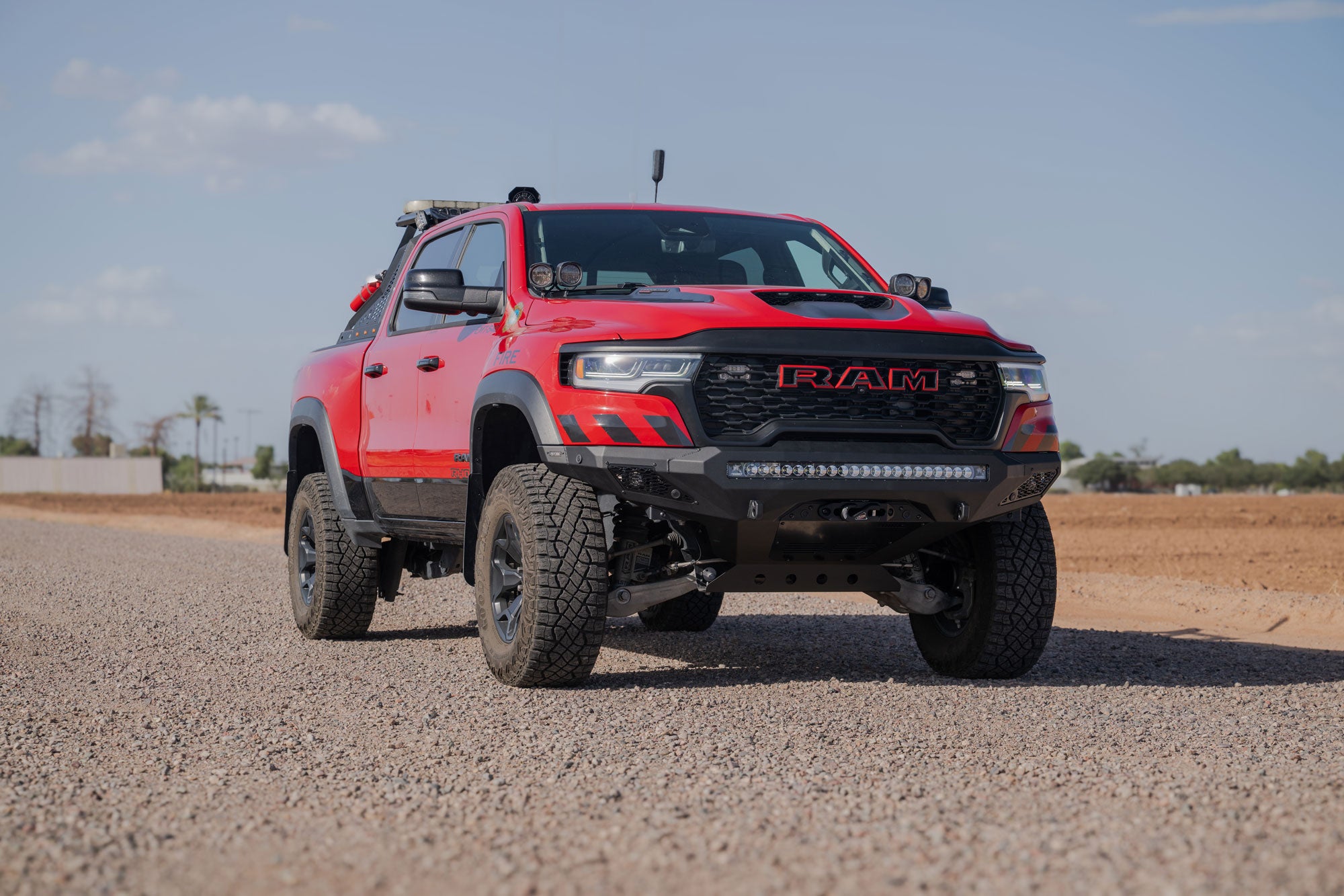 2025 Ram RHO Stealth Fighter Front Bumper Winch Kit