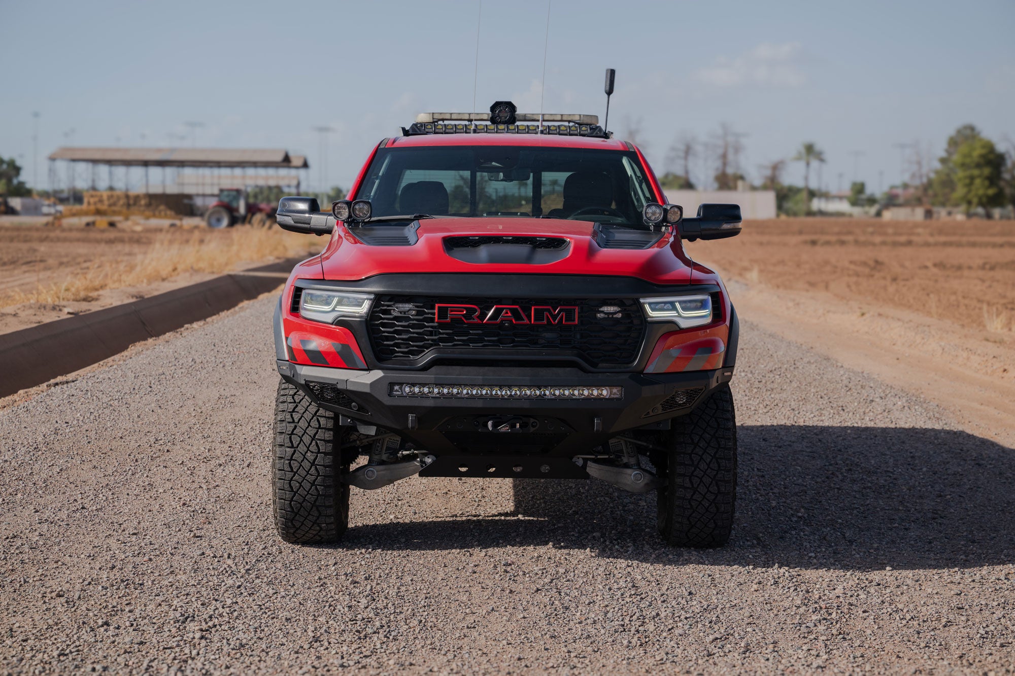 2025 Ram RHO Stealth Fighter Front Bumper Winch Kit