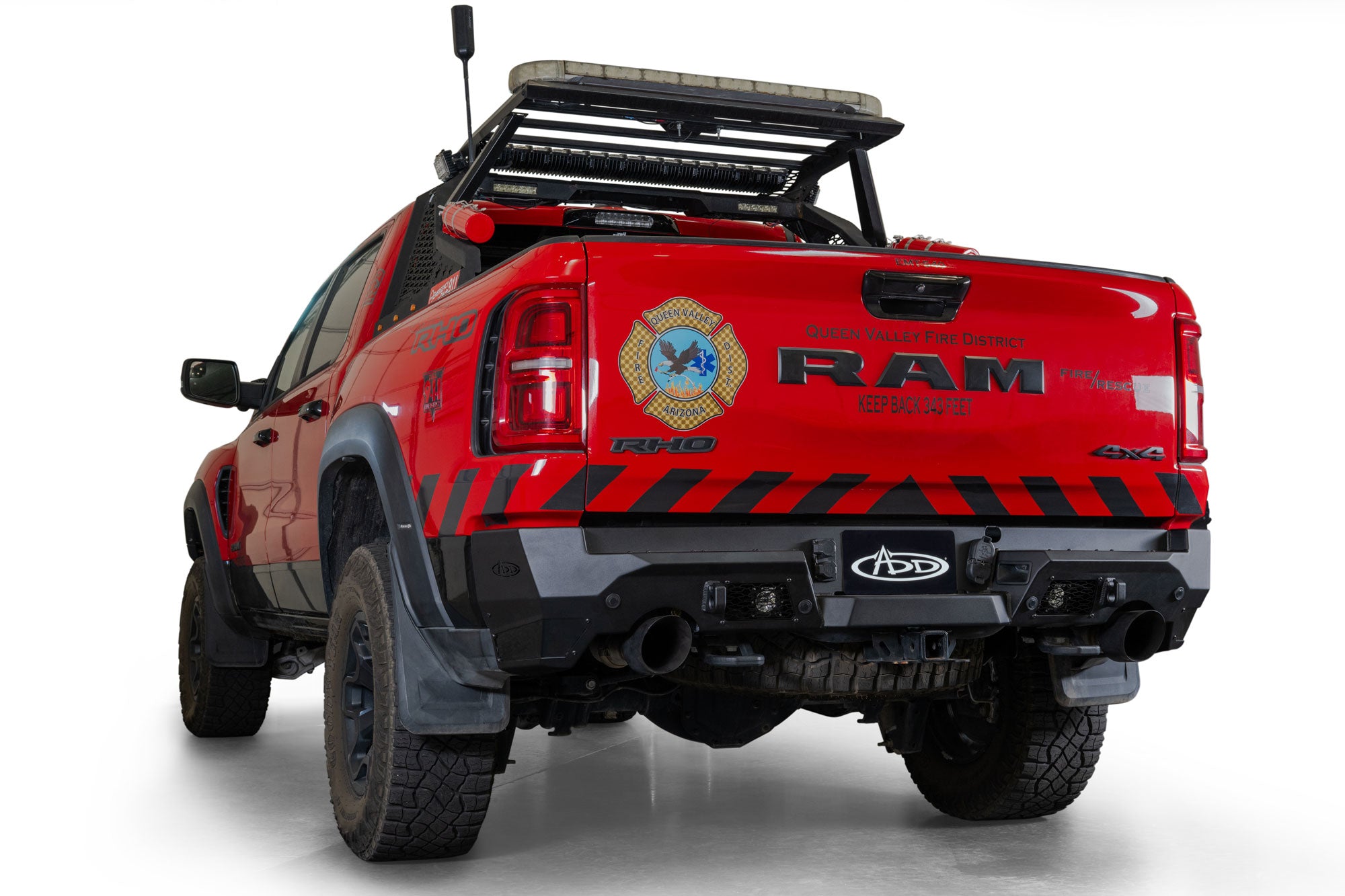 2025 Ram RHO Stealth Fighter Rear Bumper