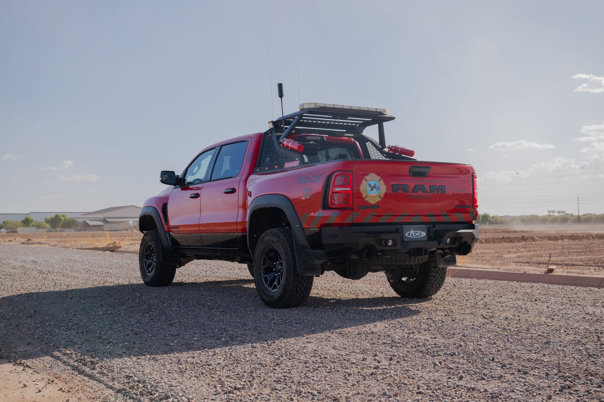 2025 Ram RHO Stealth Fighter Rear Bumper