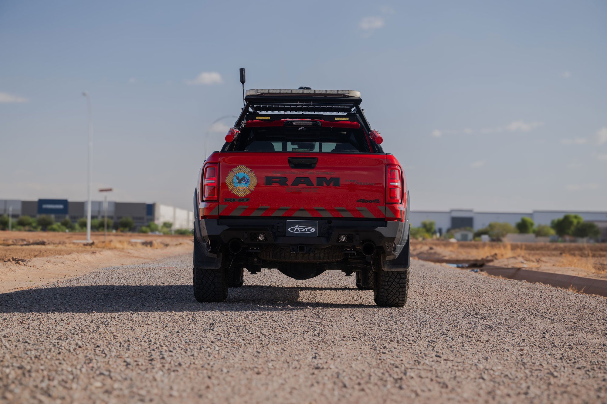 2025 Ram RHO Stealth Fighter Rear Bumper