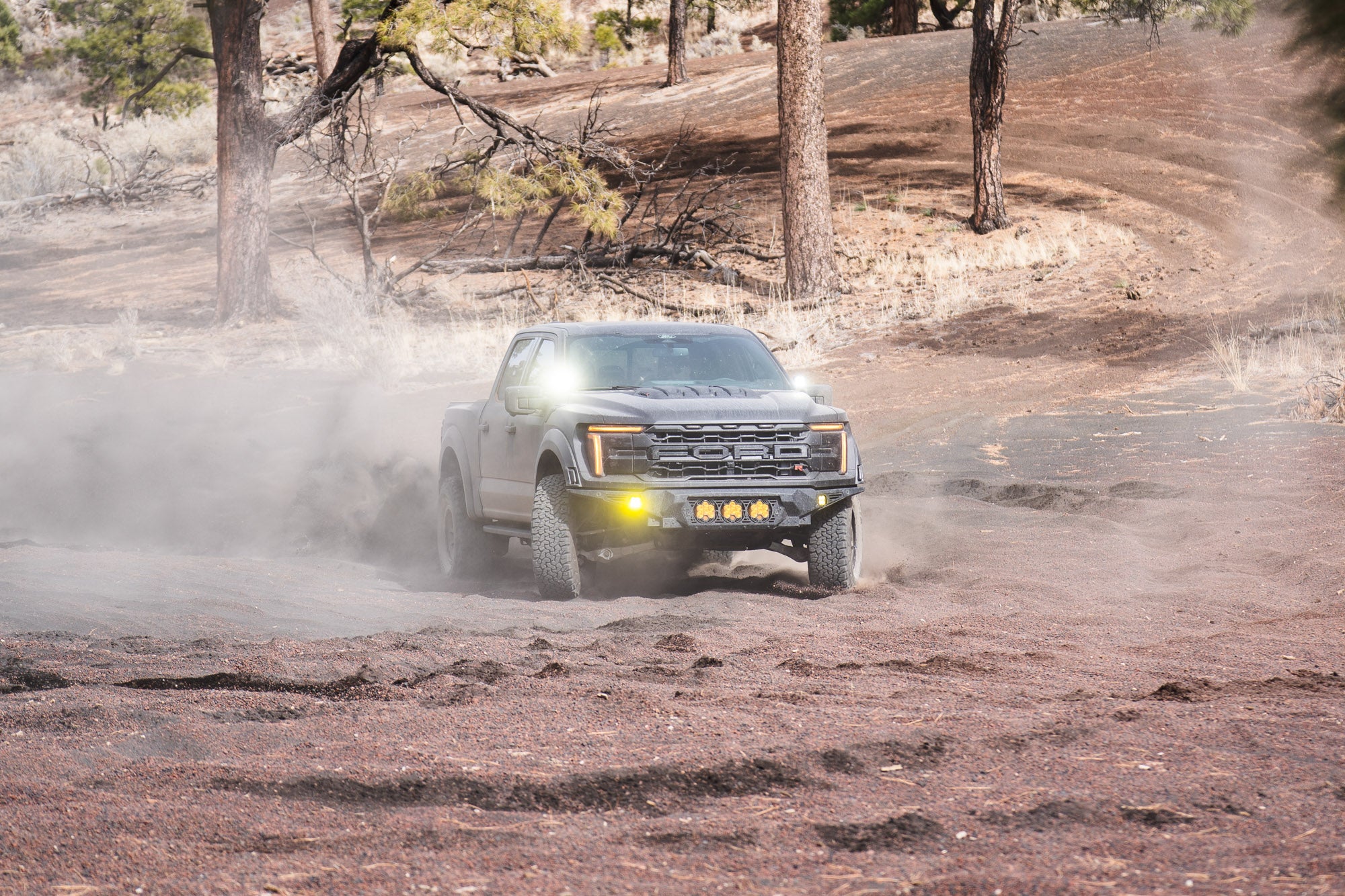 2021-2026 Ford F-150 Raptor/Raptor R Bomber Front Bumper (Baja Designs)