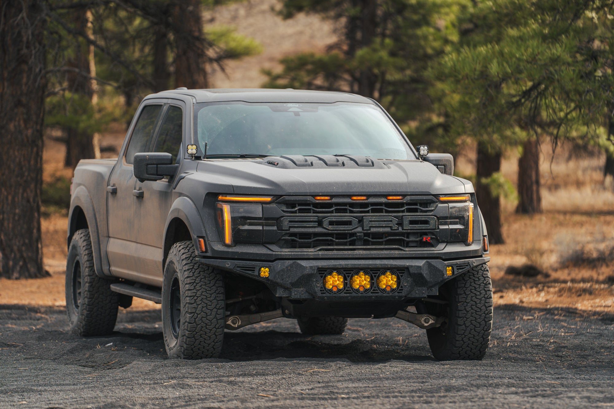 2021-2026 Ford F-150 Raptor/Raptor R Bomber Front Bumper (Baja Designs)