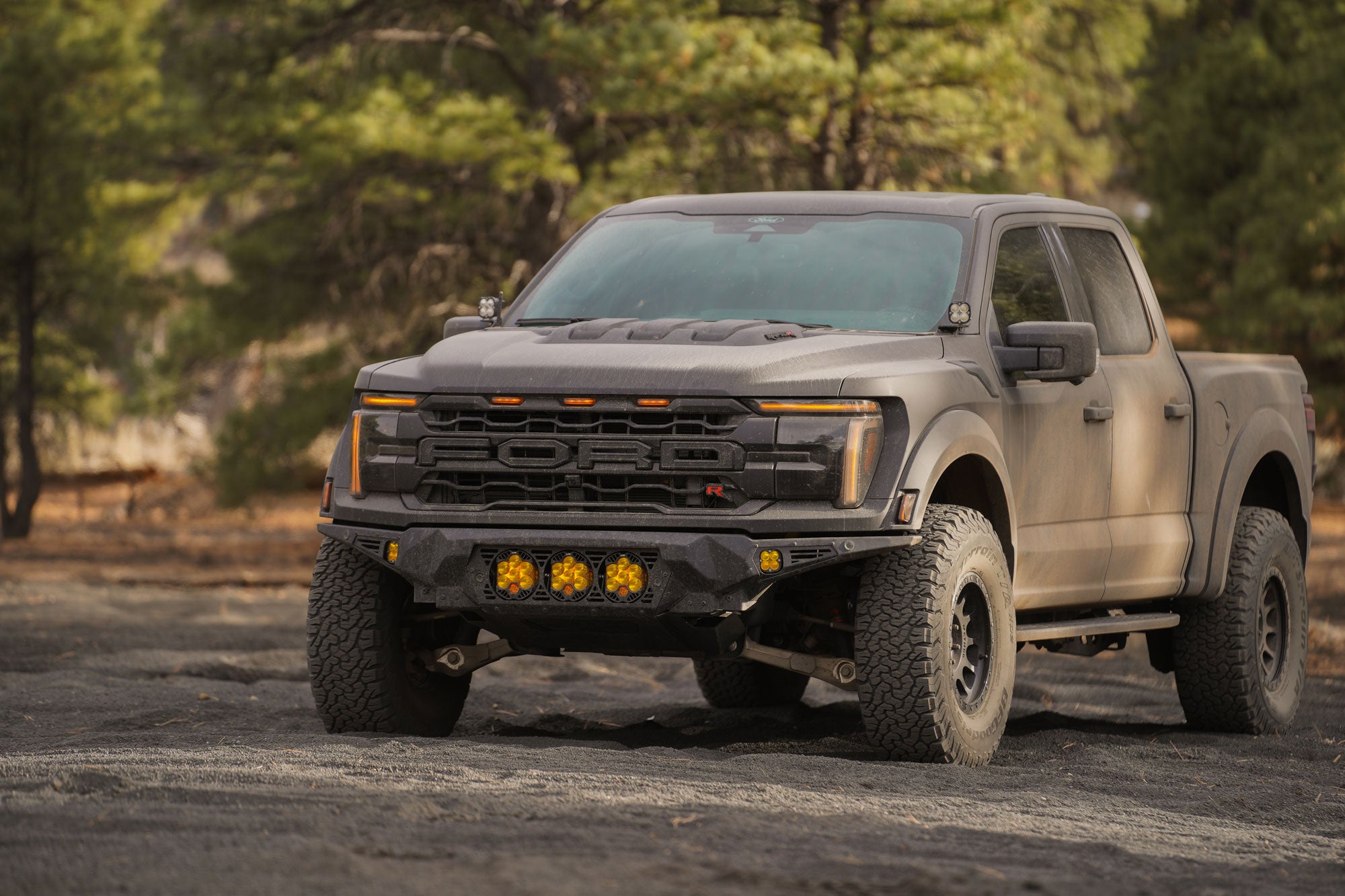 2021-2026 Ford F-150 Raptor/Raptor R Bomber Front Bumper (Baja Designs)