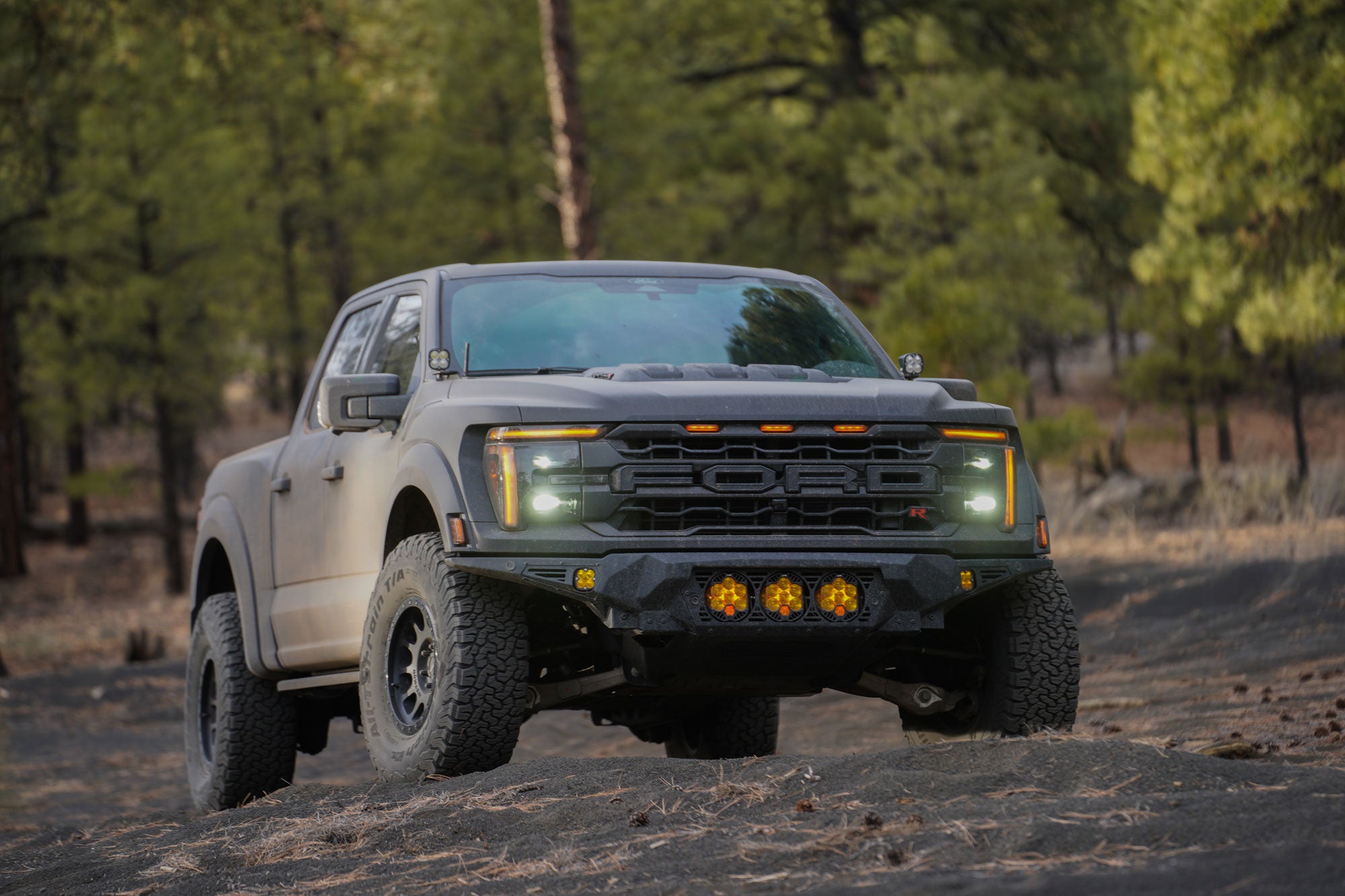 2021-2026 Ford F-150 Raptor/Raptor R Bomber Front Bumper (Baja Designs)