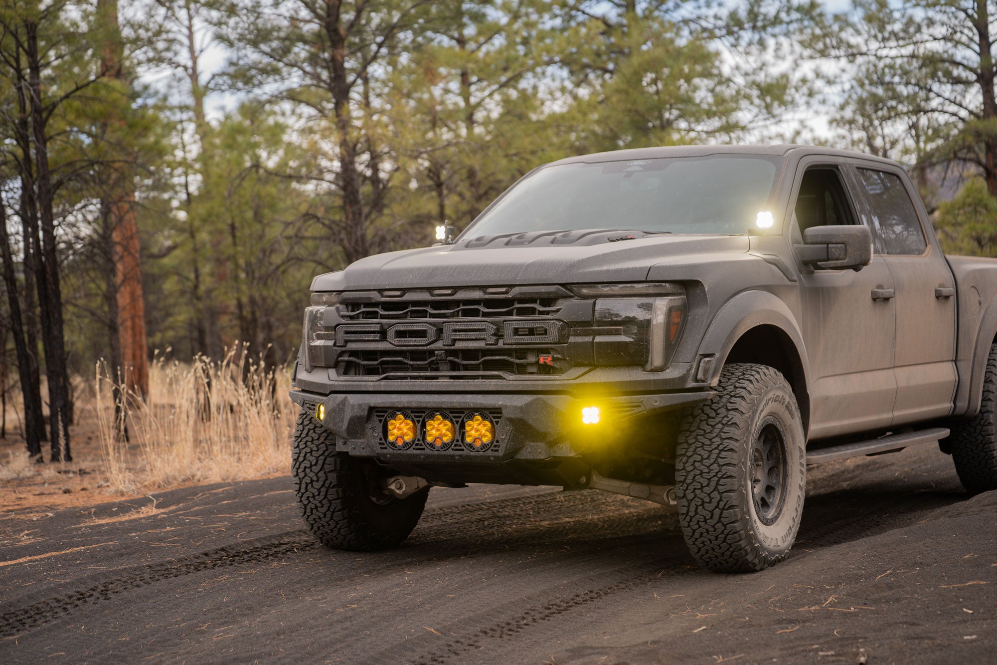 2021-2026 Ford F-150 Raptor/Raptor R Bomber Front Bumper (Baja Designs)