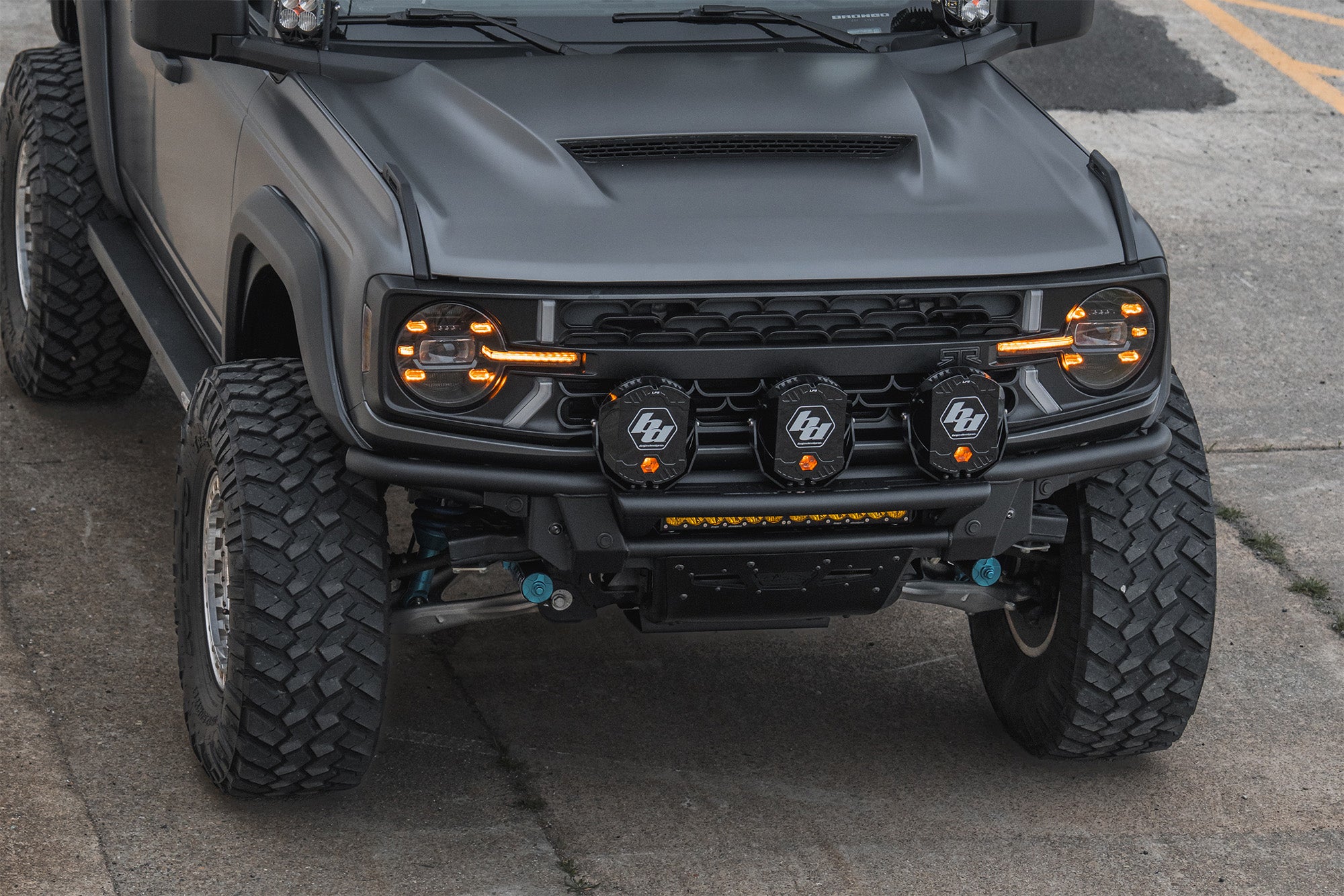 2021-2026 Ford Bronco ADD PRO Bolt-On Front Bumper
