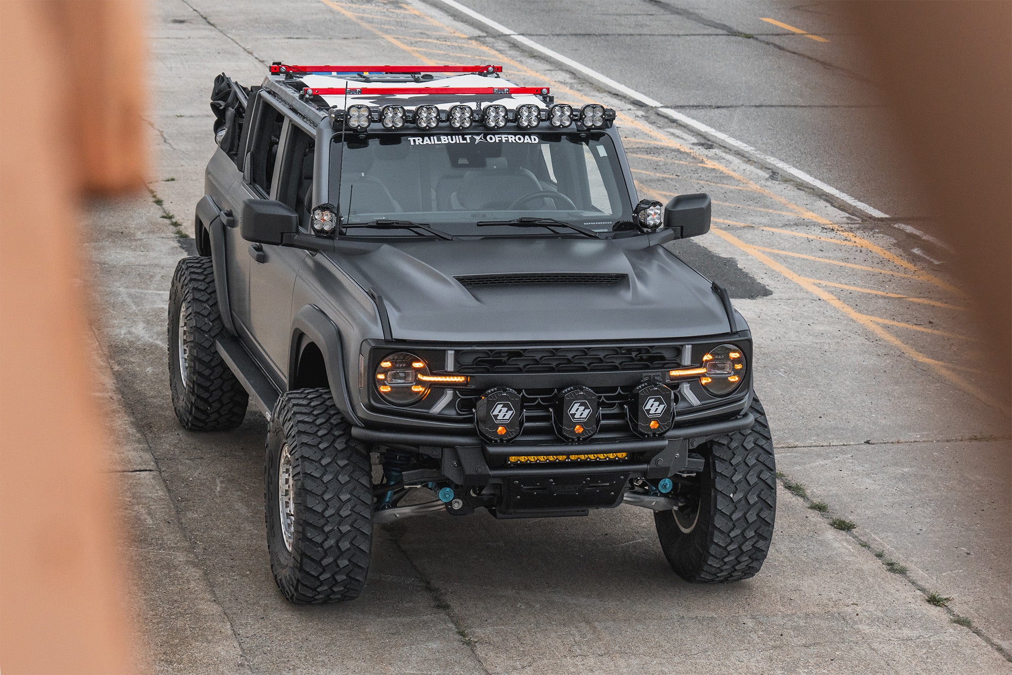 2021-2026 Ford Bronco ADD PRO Bolt-On Front Bumper