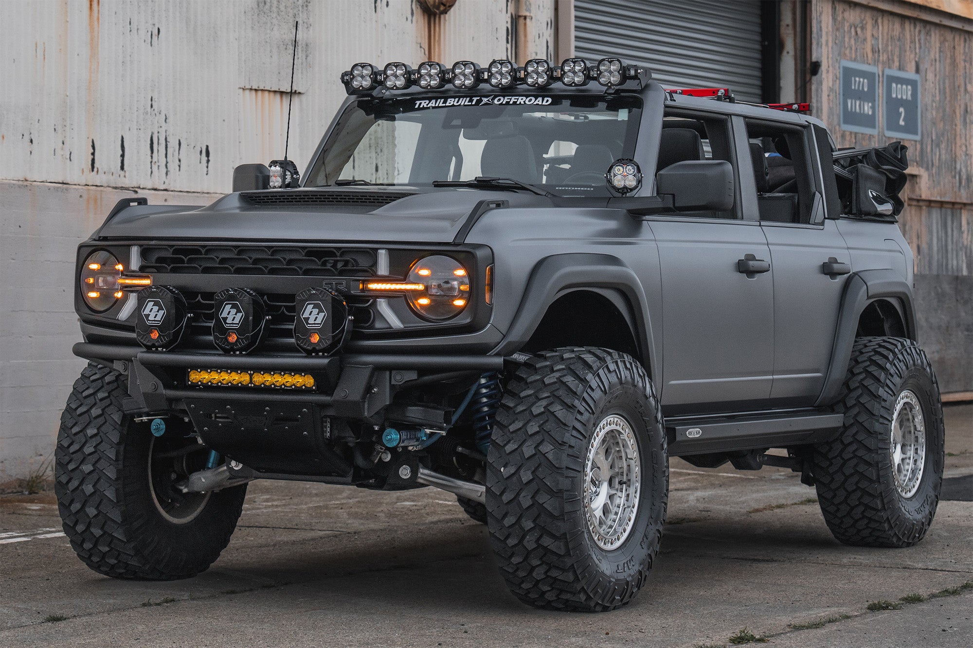 2021-2026 Ford Bronco ADD PRO Bolt-On Front Bumper