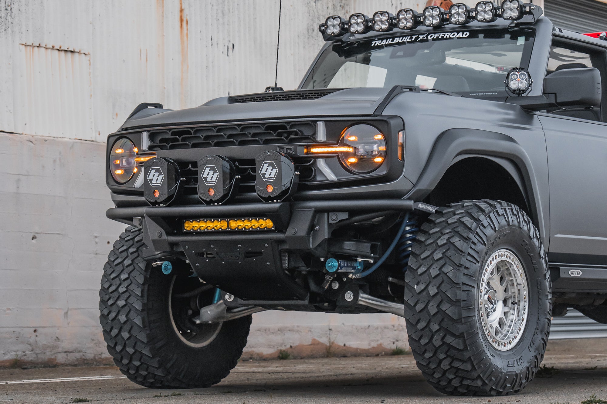 2021-2026 Ford Bronco ADD PRO Bolt-On Front Bumper