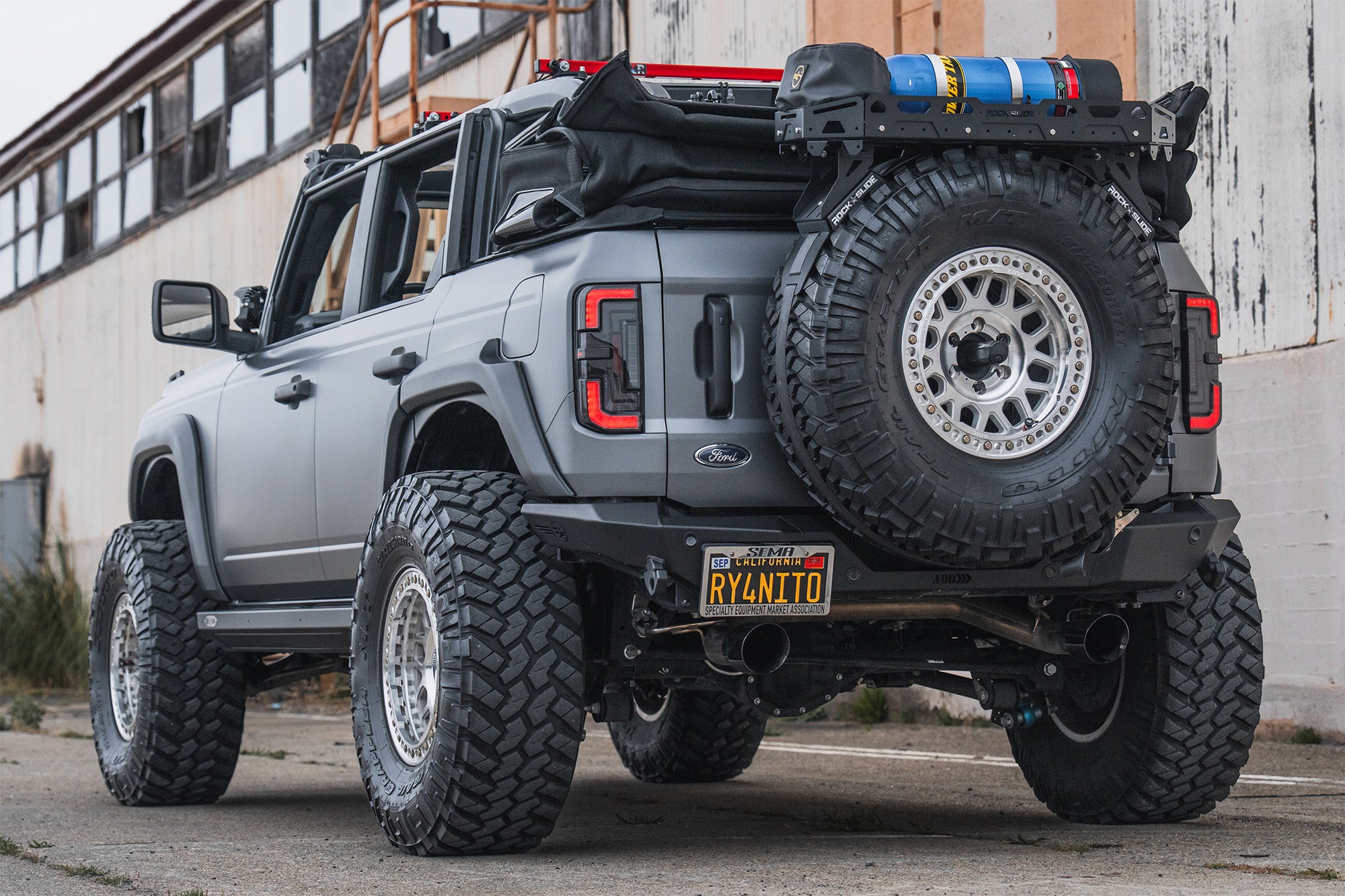 2021-2026 Ford Bronco Rock Fighter Rear Bumper