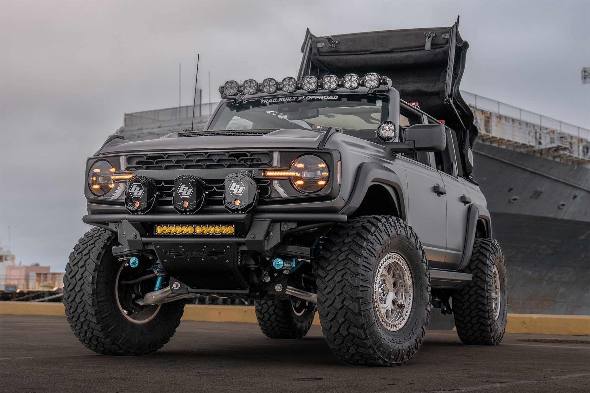 2021-2026 Ford Bronco ADD PRO Bolt-On Front Bumper