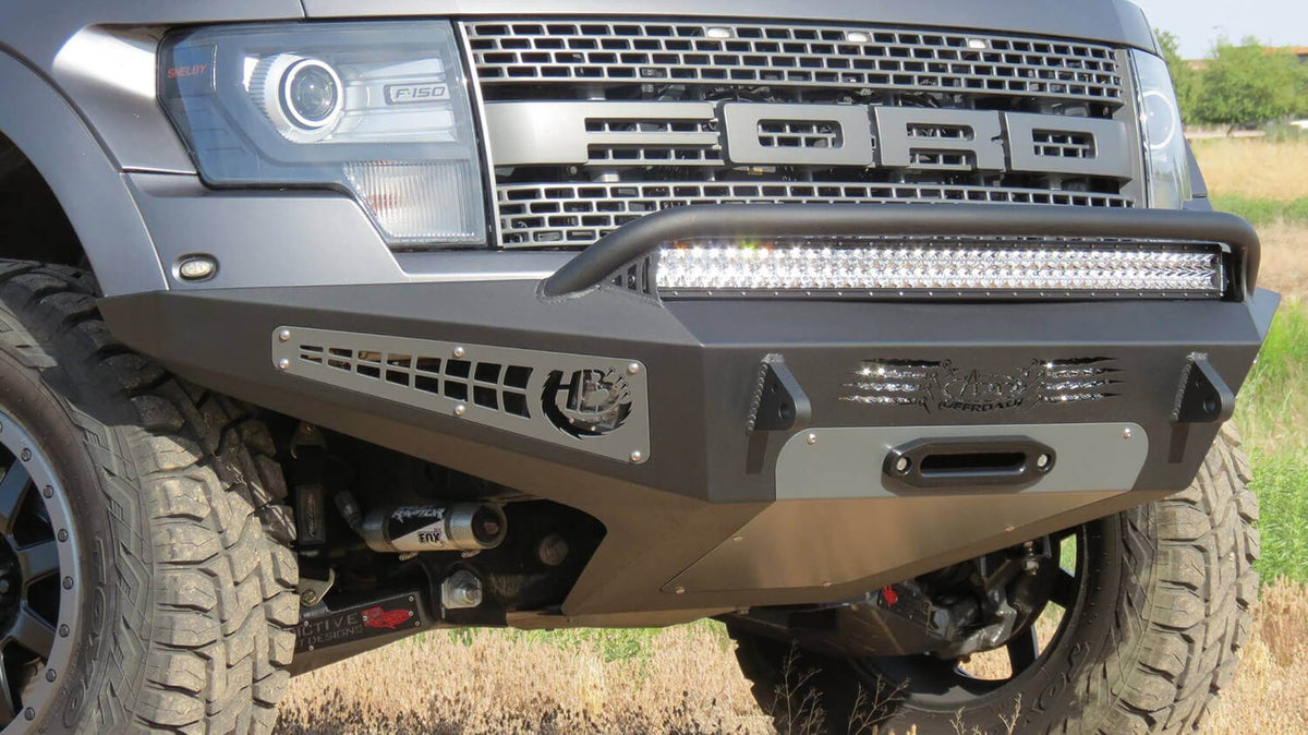 First Gen Raptor Replacement Head Unit 1st Gen Raptor Winch Front Bumper | HoneyBadger | ADD Offroad