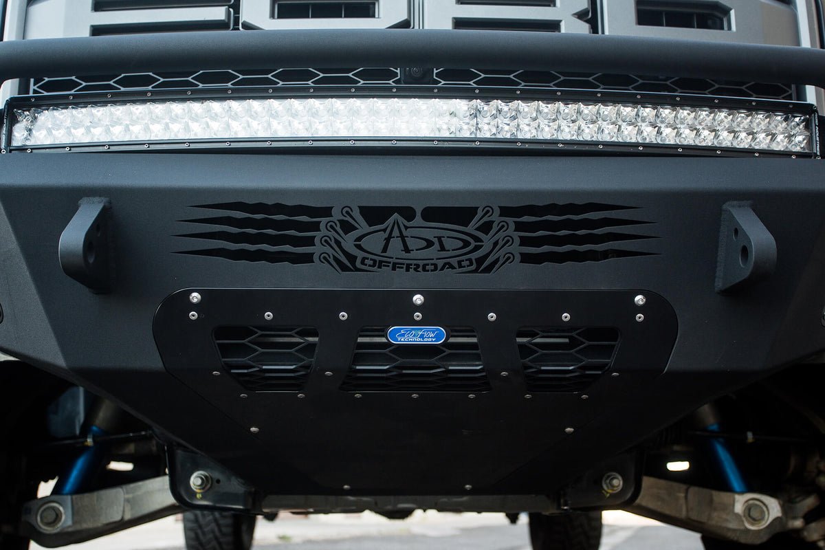 Custom Raptor Bumpers 2017-2020 Ford Raptor HoneyBadger Front Bumper | ADD Offroad