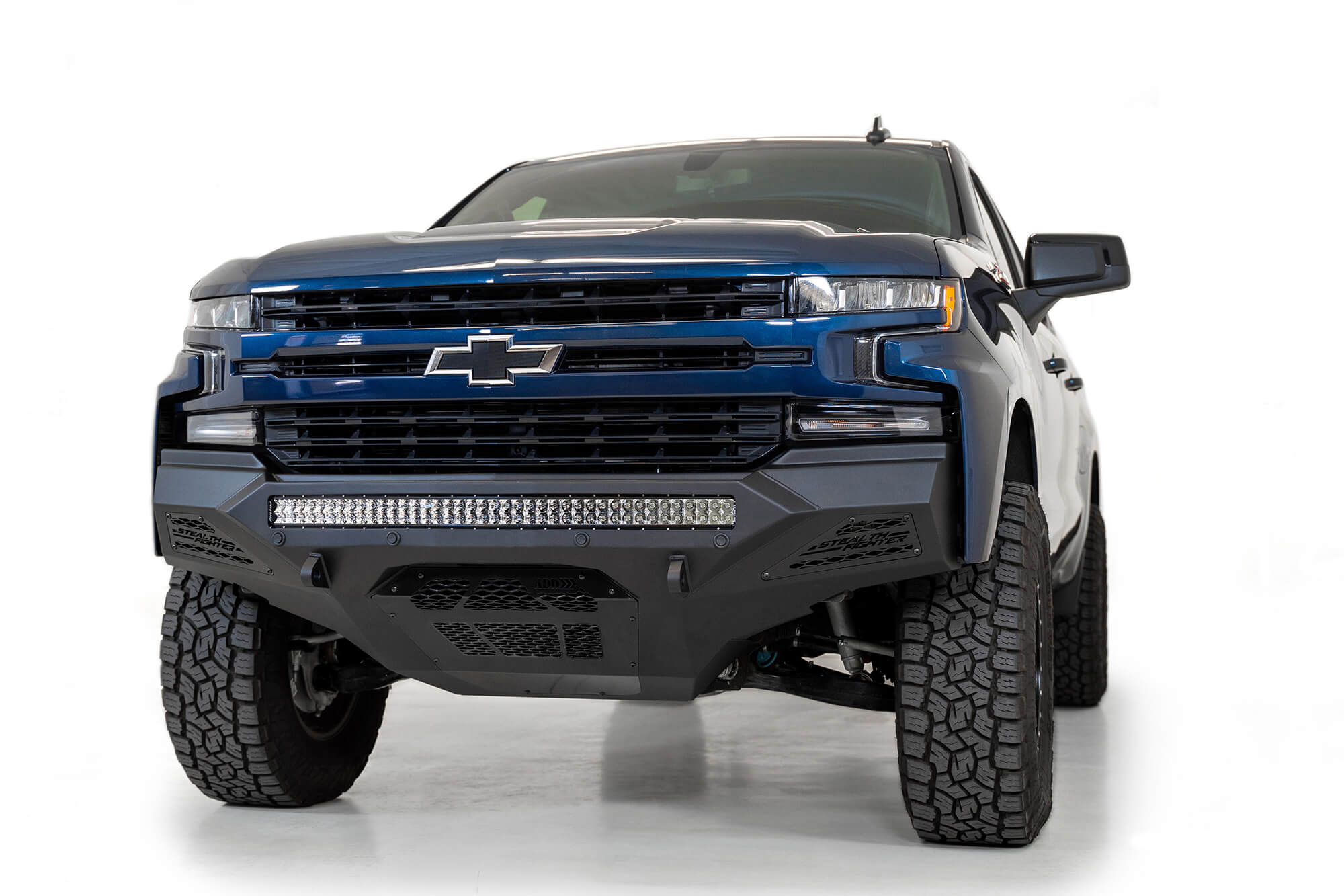 2019-2021 Chevy Silverado 1500 aftermarket front bumper 