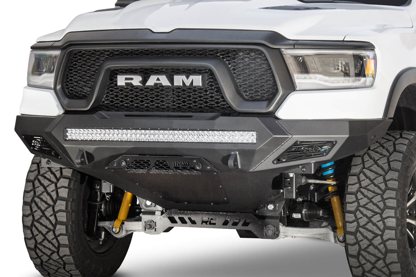 2019-RAM-Rebel-aftermarket-front-bumper-with-sensors 
