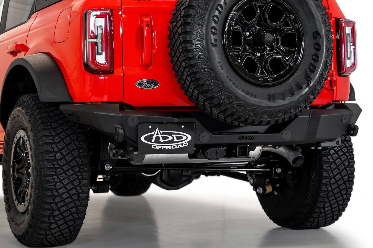 Bronco Rear 2021-2025 Bronco Rear Bumper | Rock Fighter | ADD Offroad