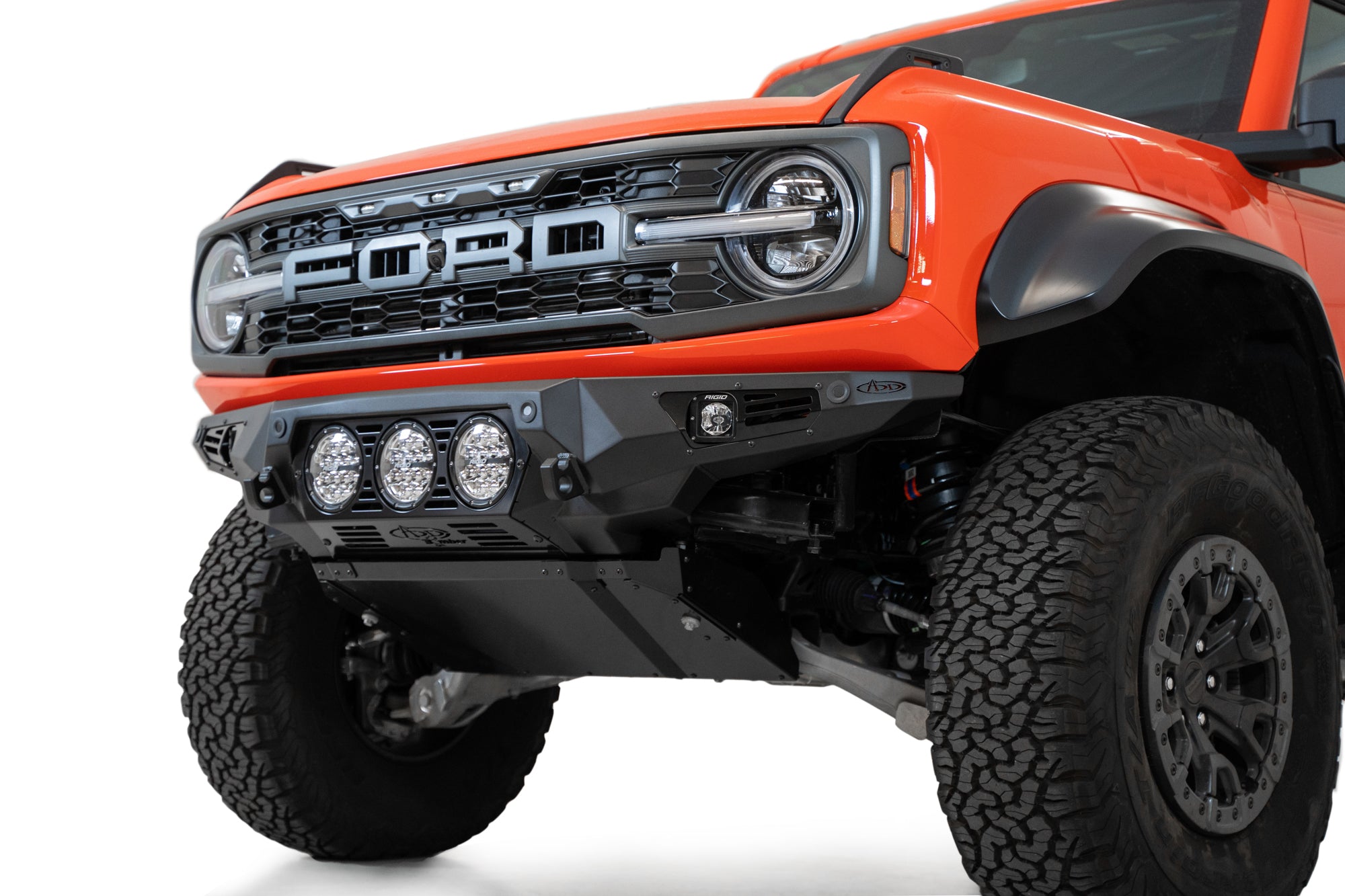 2022-2024 Ford Bronco Raptor Bomber Front Bumper (Rigid)