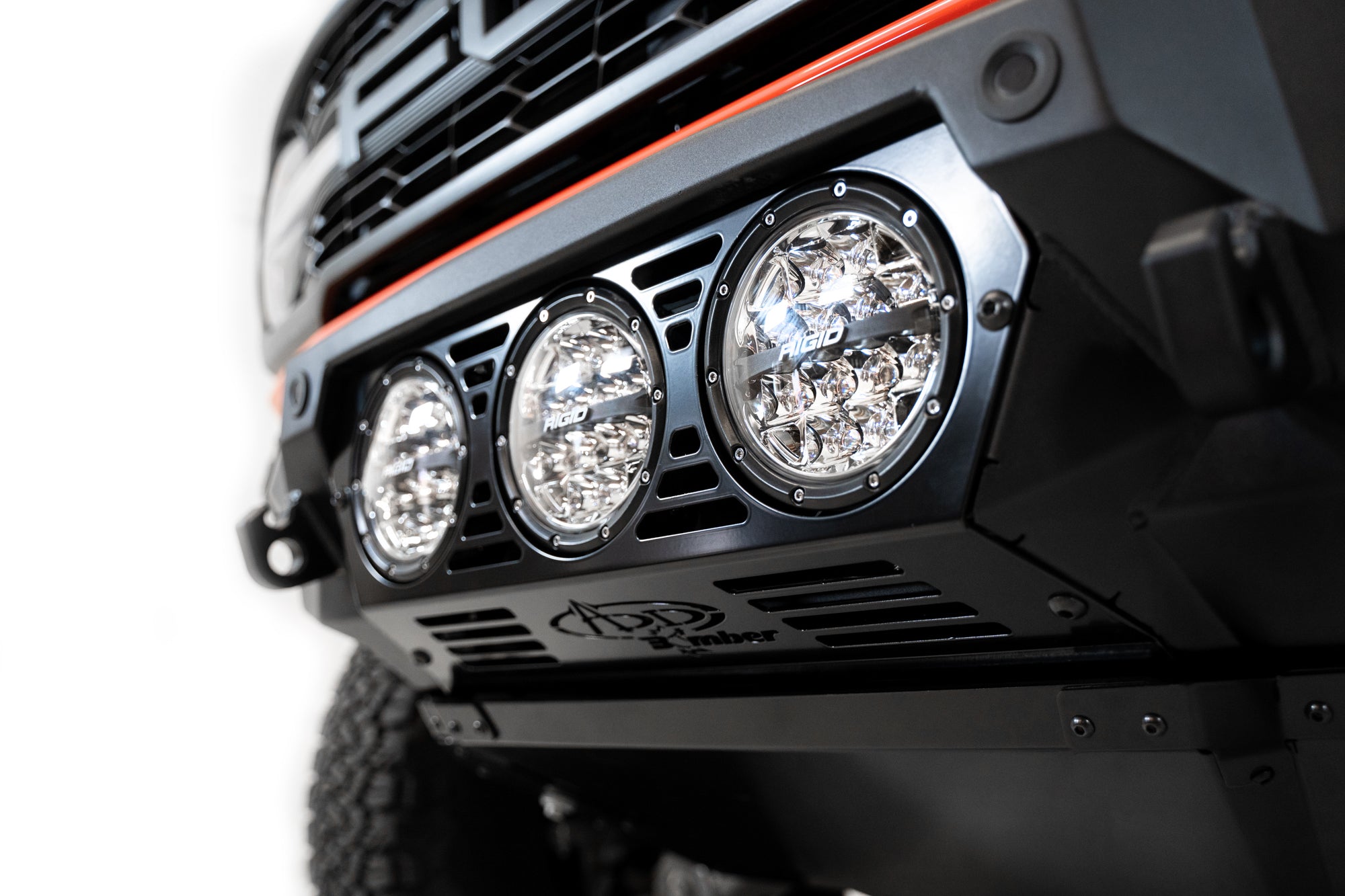 2022-2024 Ford Bronco Raptor Bomber Front Bumper (Rigid)
