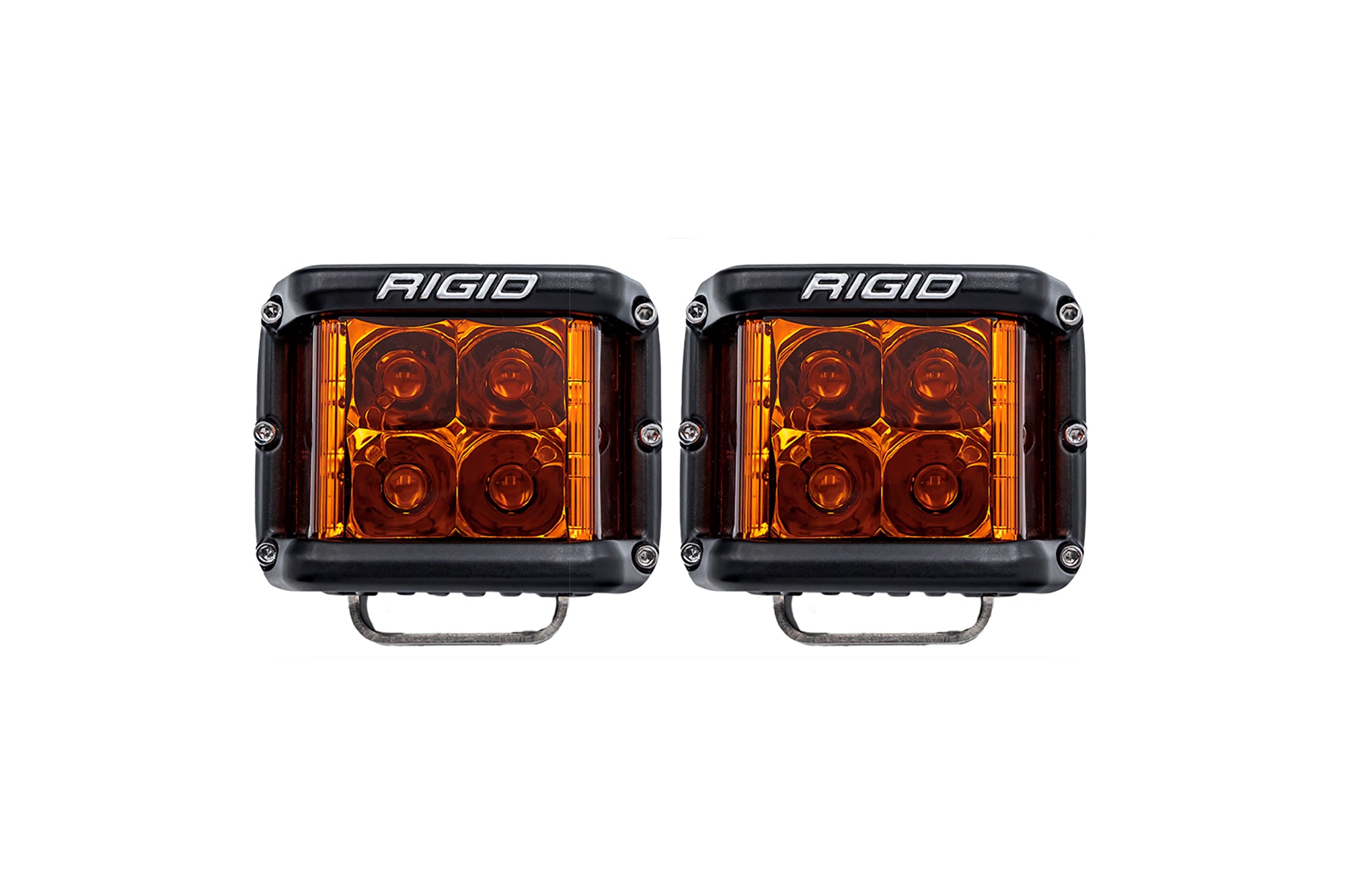 Rigid Industries | D-SS Spot with Amber PRO Lens | Pair
