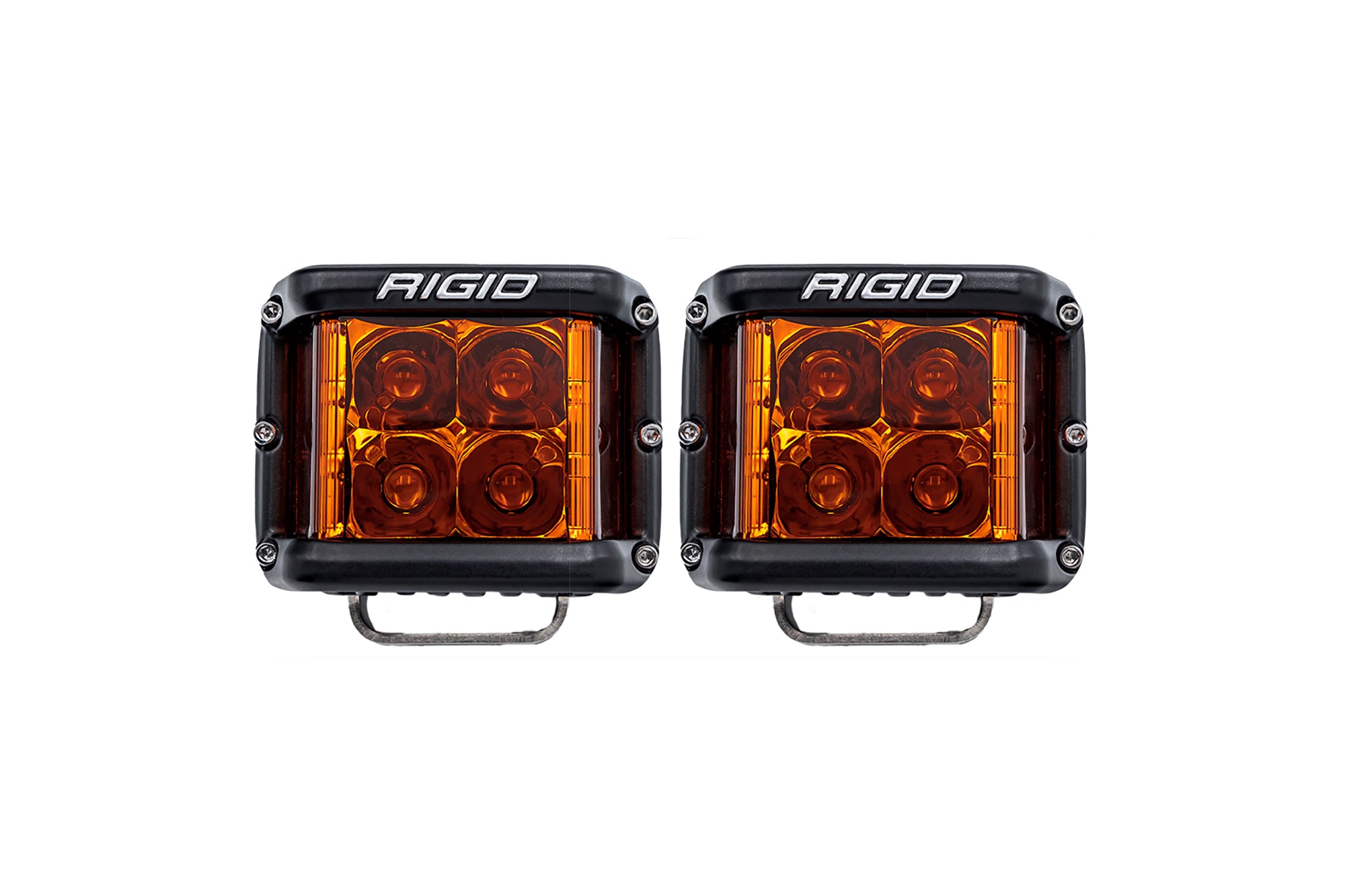 RIGID D-SS Spot with Amber PRO Lens | Pair