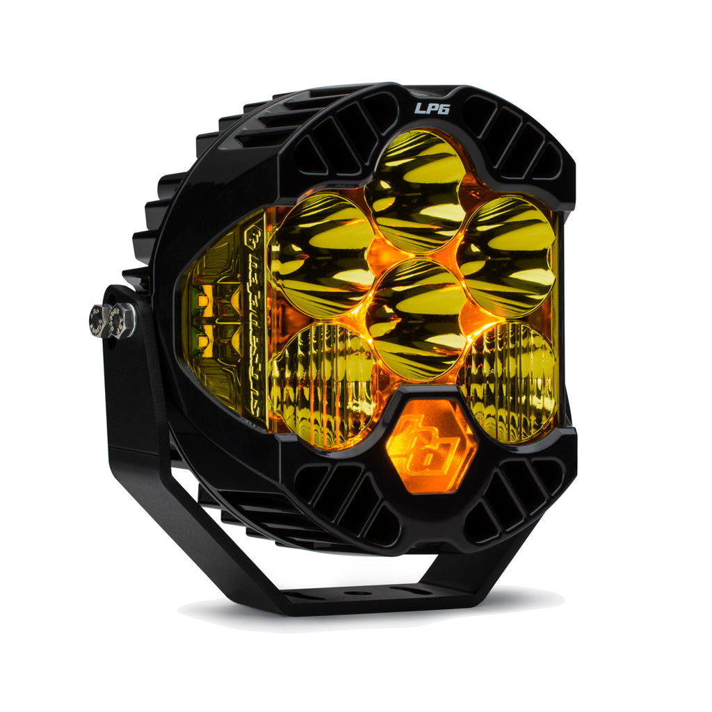 バハデザイン LP6 Pro LED ライト アンバー LP6 Pro LED Driving/Combo Amber Baja Designs | ADD Offroad