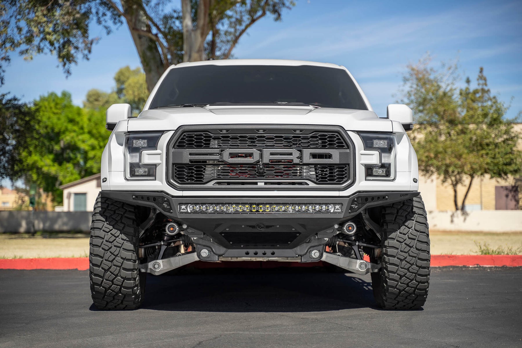 2nd Gen Ford Raptor Rock Fighter Frame Cut Front Bumper | ADD Offroad