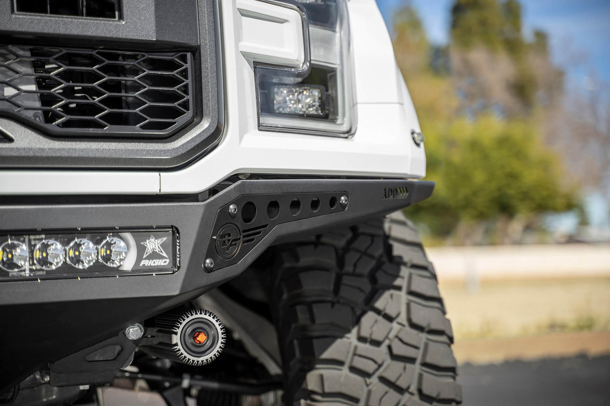 Raptor Rkc Lights 2nd Gen Ford Raptor Rock Fighter Frame Cut Front Bumper | ADD Offroad