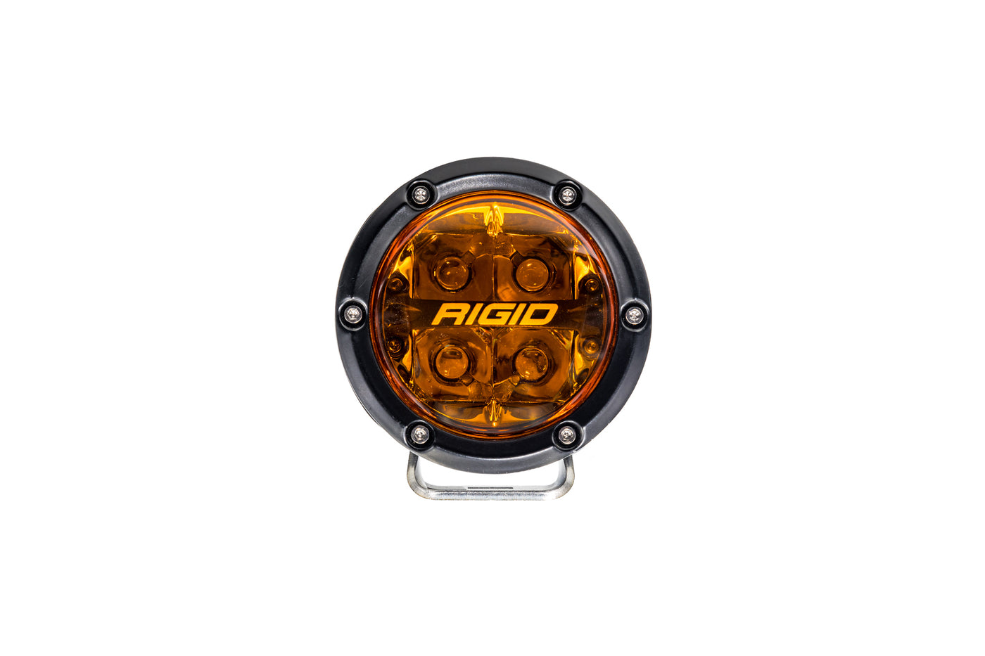 RIGID 360-Series 4" Spot with Amber PRO Lens | Pair