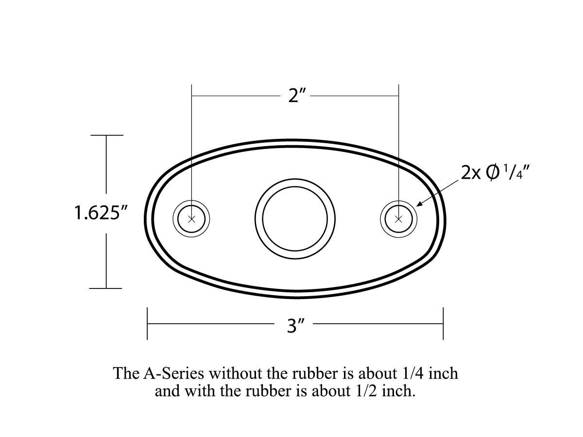 RIGID A-Series Rock Light Kit - 6 Lights (Amber)