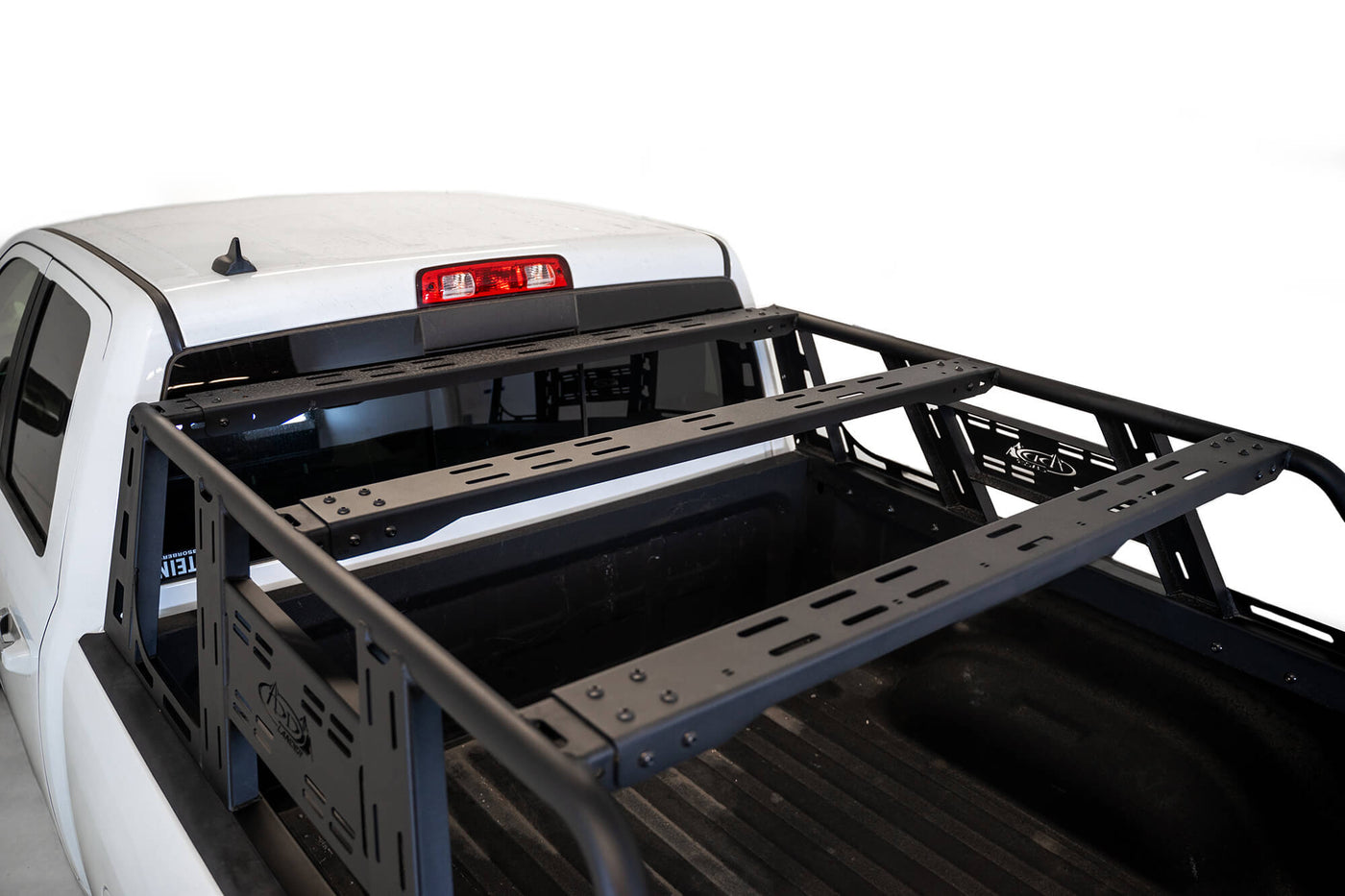 Bed rack for full-sized pickup trucks 