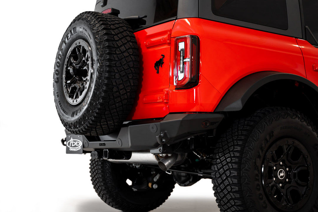 Bronco Rear 2021-2026 Bronco Rear Bumper | Rock Fighter | ADD Offroad