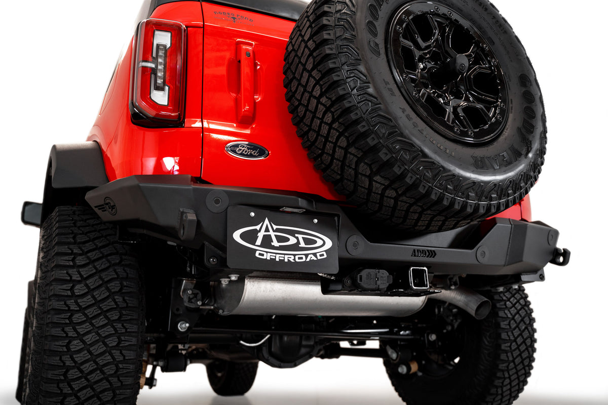 Bronco Rear 2021-2025 Bronco Rear Bumper | Rock Fighter | ADD Offroad
