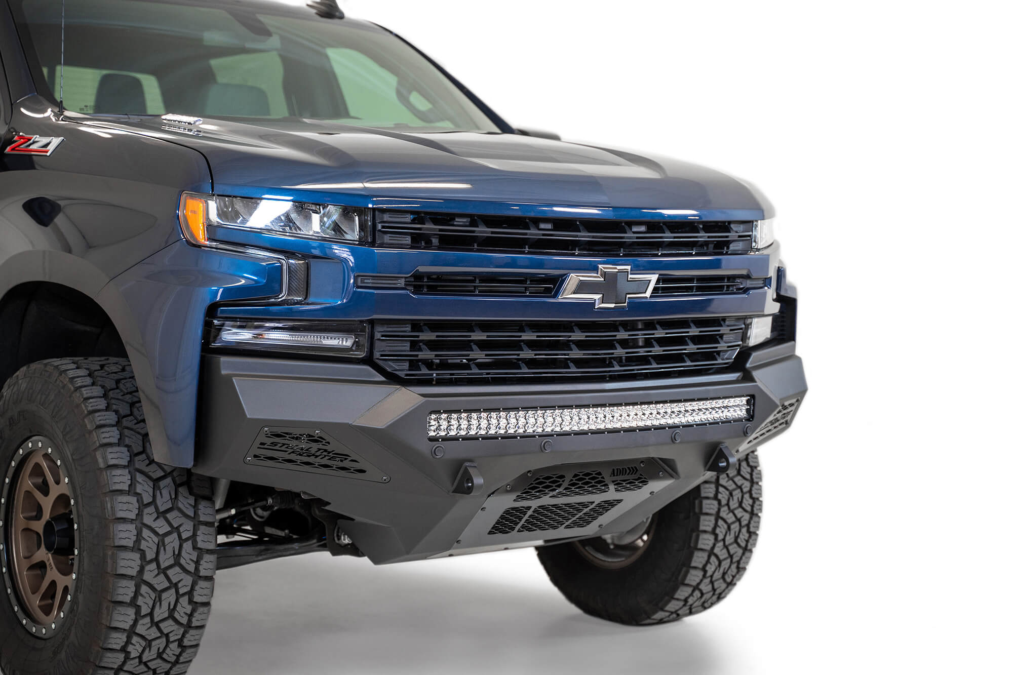 Chevy 1500 aftermarket front bumper 