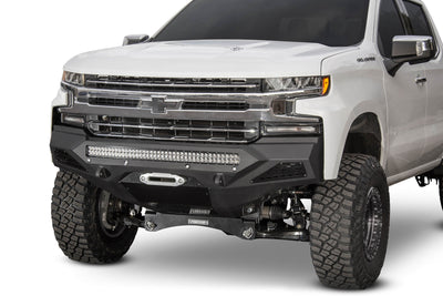 Chevy-Silverado-1500-aftermarket-winch-front-bumper-with-sensors 
