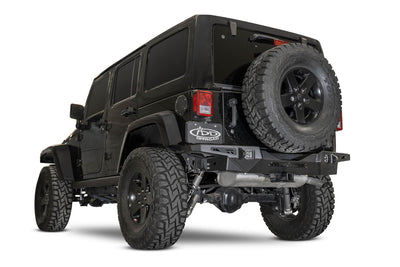 2007-2018 Jeep Wrangler JK Stealth Fighter Rear Bumper | Heritage