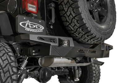 2007-2018 Jeep Wrangler JK Stealth Fighter Rear Bumper | Heritage