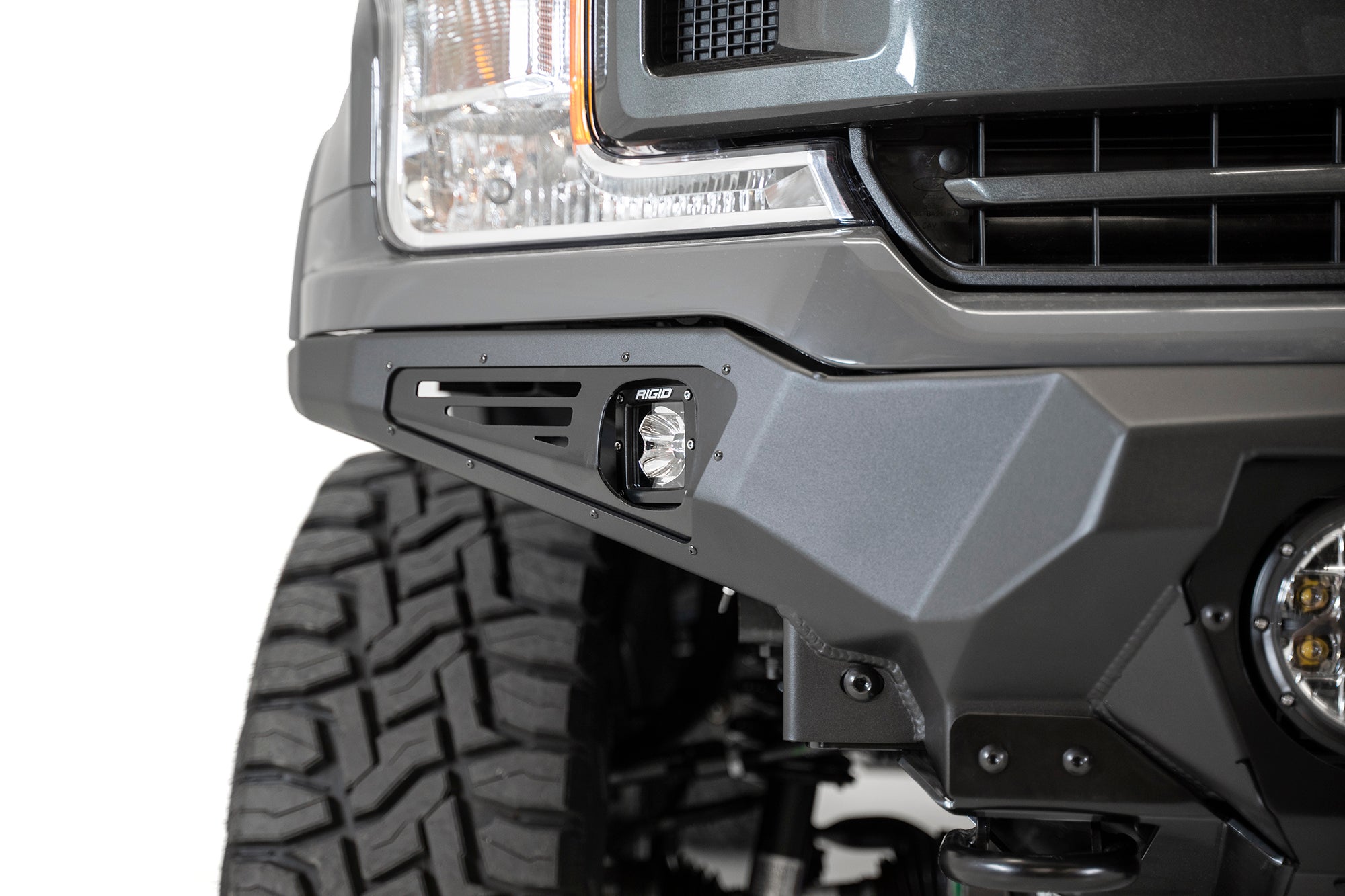 2018-2020 Ford F-150 Bomber Front Bumper | Rigid Light Mounts | Heritage