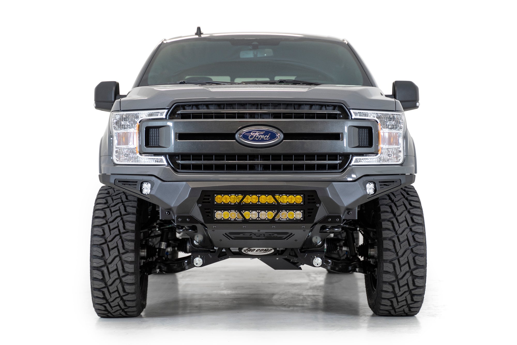2018-2020 Ford F-150 Bomber Front Bumper | Dual 20" Light Bars | Heritage